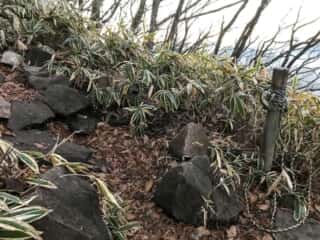 榛名富士　登山道