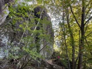 妙義山 登山道