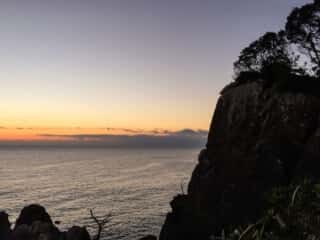 竹ヶ島 元旦の景色 2017