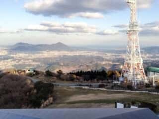 皿倉山ケーブルカーからのビュー