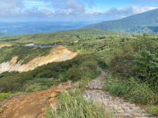 屏風岳・刈田岳 登山道