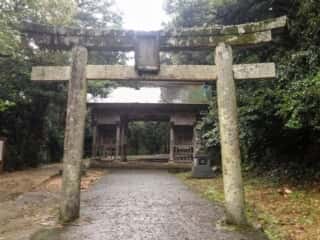 倭文神社　鳥居