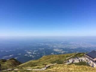 大山頂上からの景色