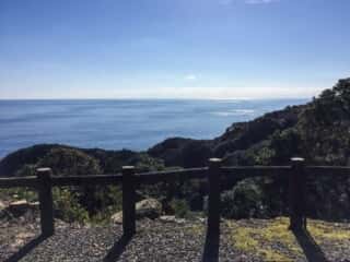 竹ヶ島頂上からの展望