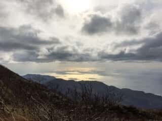 白神岳登山道からの景色