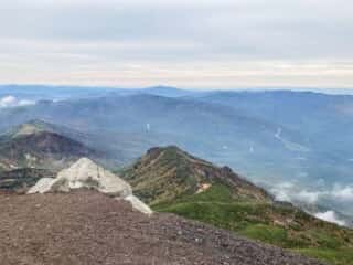 岩手山 山頂からの景色