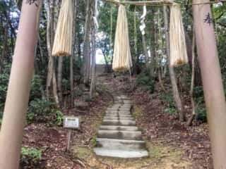 石上布都魂神社　参道
