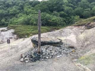 恐山菩提寺　慈覚大師座禅石