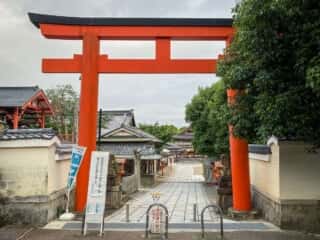 八坂神社　丸山公園側鳥居
