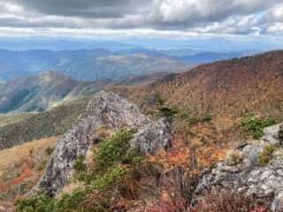鶏頭山からの景色