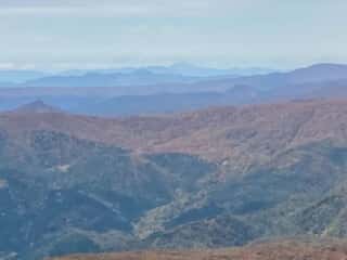 秋田駒ヶ岳登山道からの景色