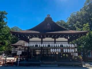 下鴨神社　舞殿