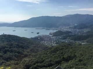 碁石山からの景色