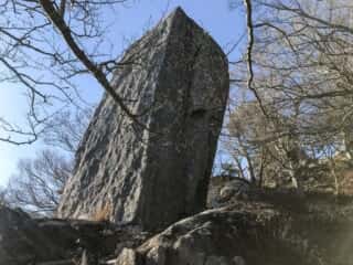 天柱石　金華山