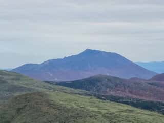 秋田駒ヶ岳登山道からの景色