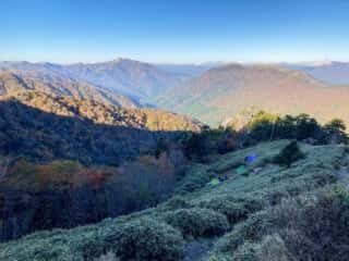 剣山登山道