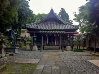 宇努刀神社　拝殿