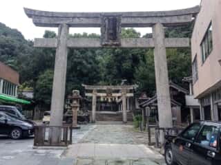 美保神社　鳥居