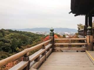清水寺　舞台からの景色