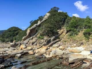竜串海岸の奇石