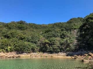 ビシャゴ磯海辺