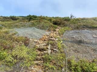 屏風岳・刈田岳 登山道