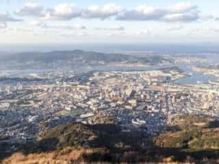 皿倉山 頂上からの景色