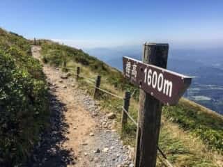 大山登山道