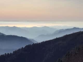 剣山頂上よりの展望
