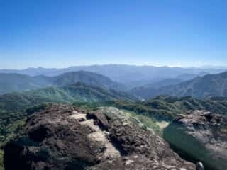 中之獄神社 轟岩からの景色