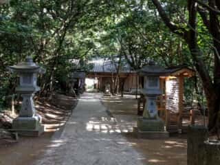 花の窟神社　参道