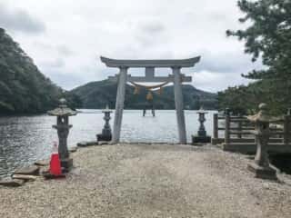 和多都美神社　5連の鳥居