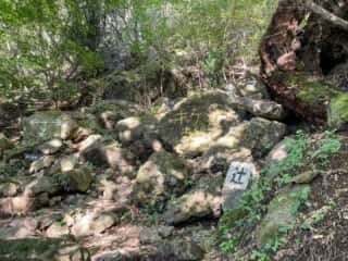 妙義山 登山道