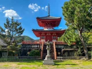 大覚寺　心経宝塔