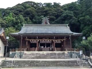 物部神社　拝殿