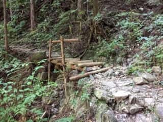 山上ヶ岳（大峯山）登山道