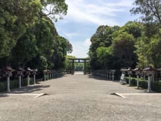 橿原神宮　表参道