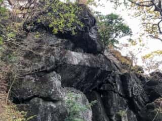 筑波山 立身石