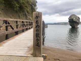 かもめの散歩道　入口