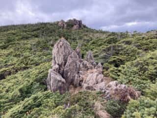 早池峰山 登山道