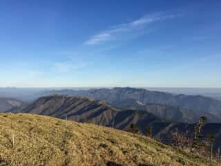 剣山頂上よりの展望
