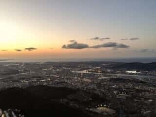 皿倉山 頂上からの景色