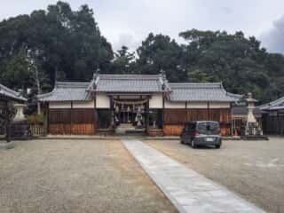 相賀八幡神社 参道