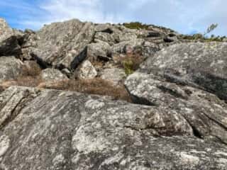 五葉山　黒岩の巨石群