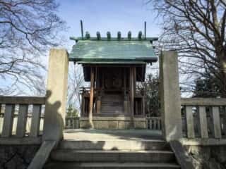 名木林神社 　本殿　(伊久良河宮比定地)