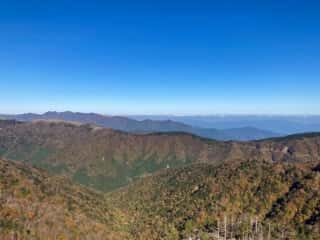 剣山・次郎笈 登山道の景色