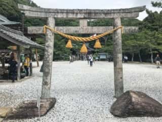 和多都美神社　5連の鳥居