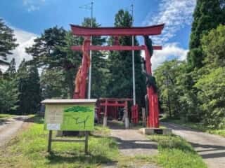 大石神社　案内図
