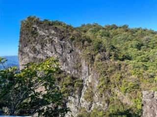妙義山 登山道 大のぞき