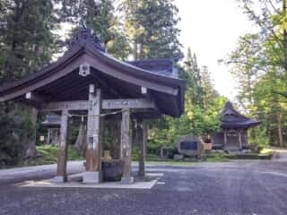 出羽三山神社 手水舎